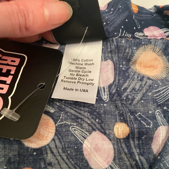 NWT ModCloth Always in Orbit Tie-Neck Top - Picture 7 of 8